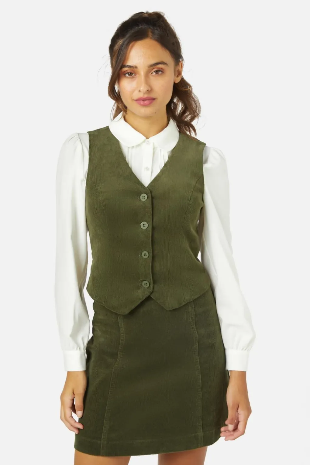 Layla Cord Vest