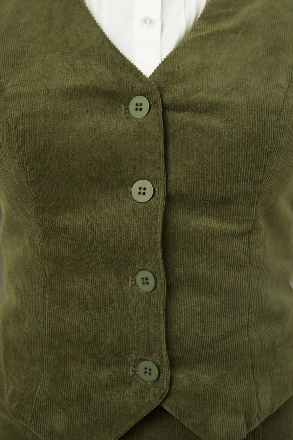 Layla Cord Vest