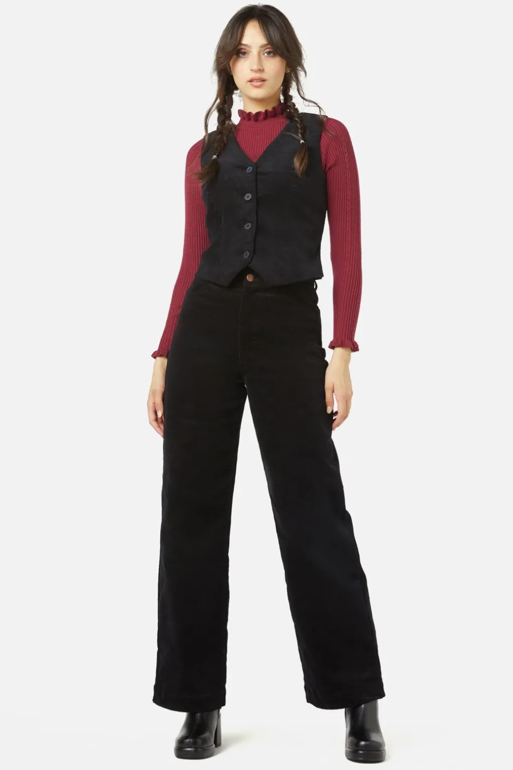 Layla Cord Vest
