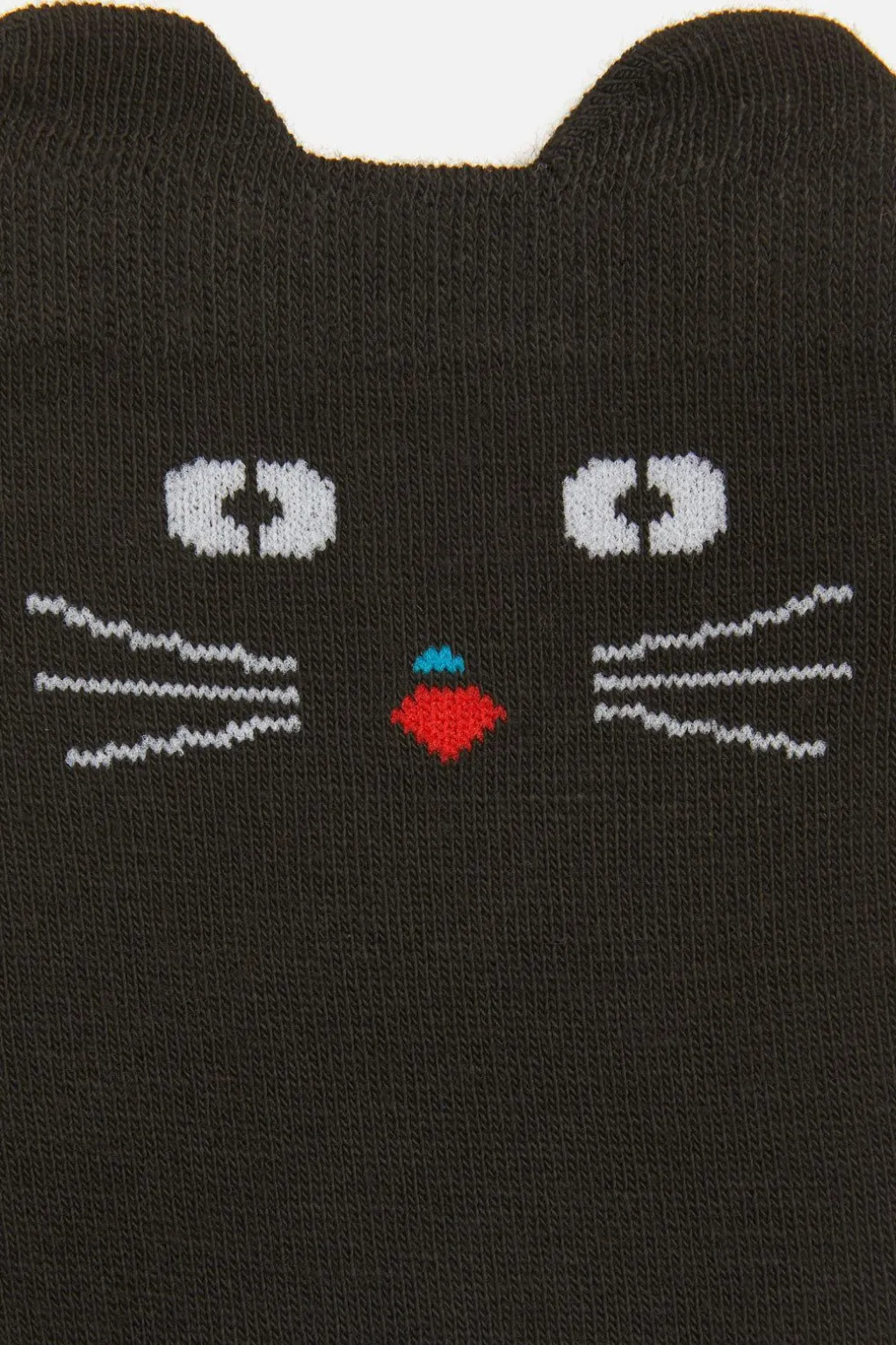 Long Cat Face Socks