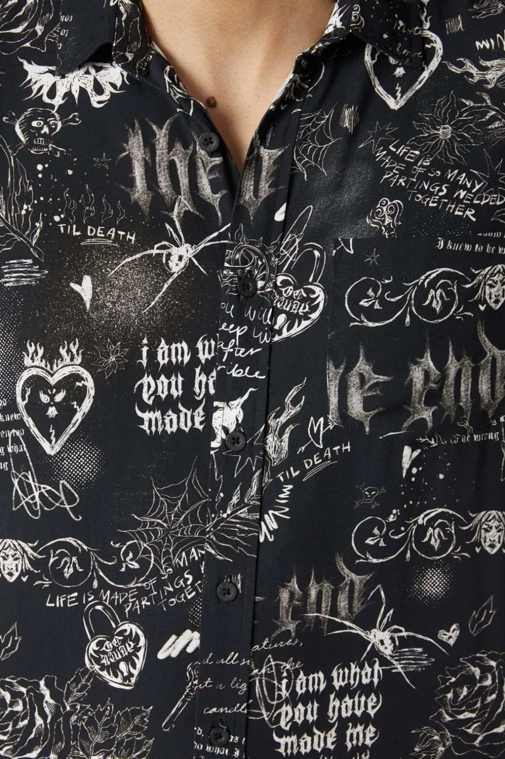 Lovers Departure Short Sleeve Shirt