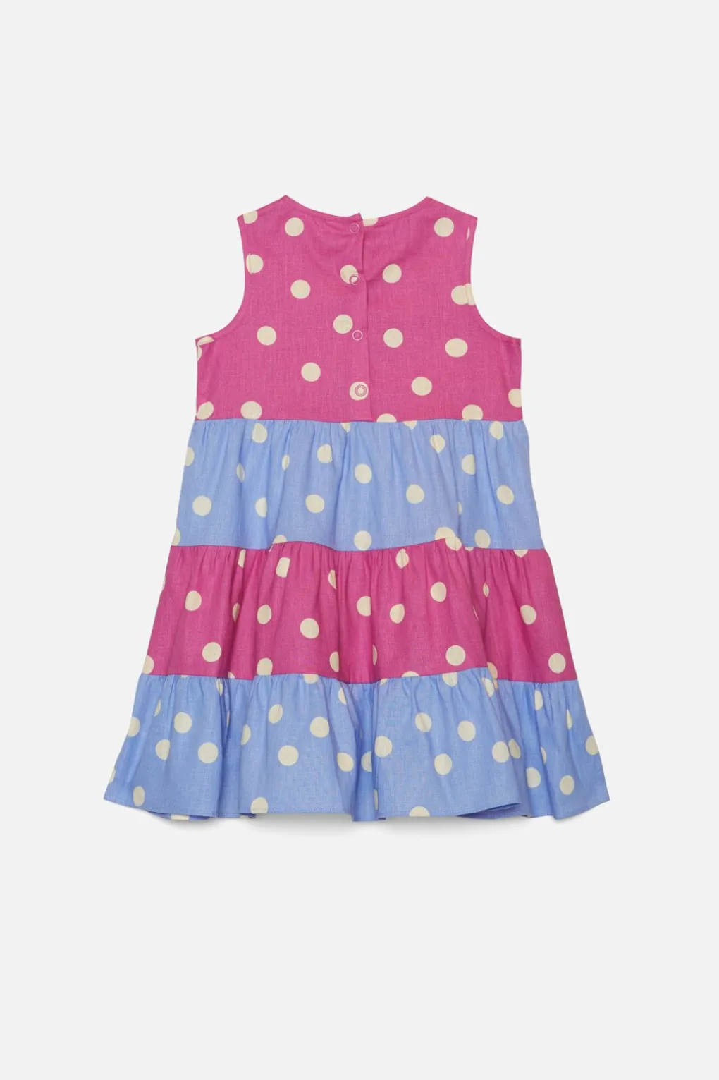 Lucy Spot Kids Tiered Dress