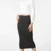 Moon Sign Knit Skirt