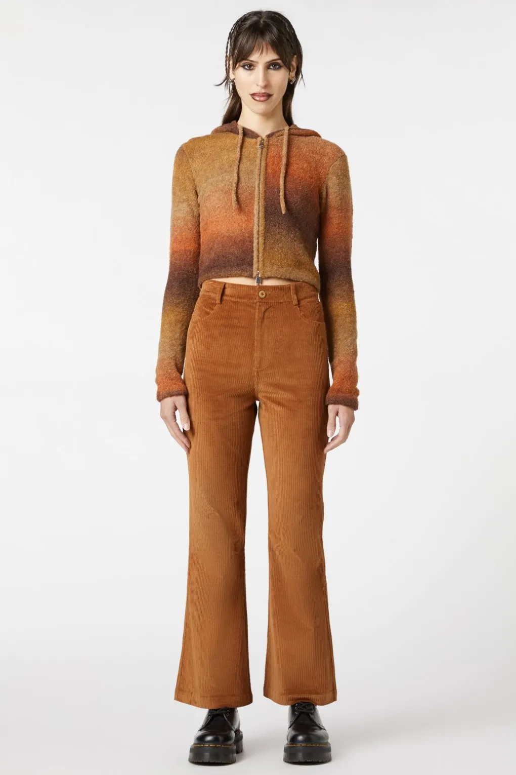 Moss Zip Knit Cardi