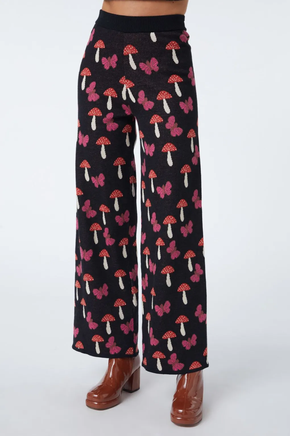 Mushroom Knit Pant