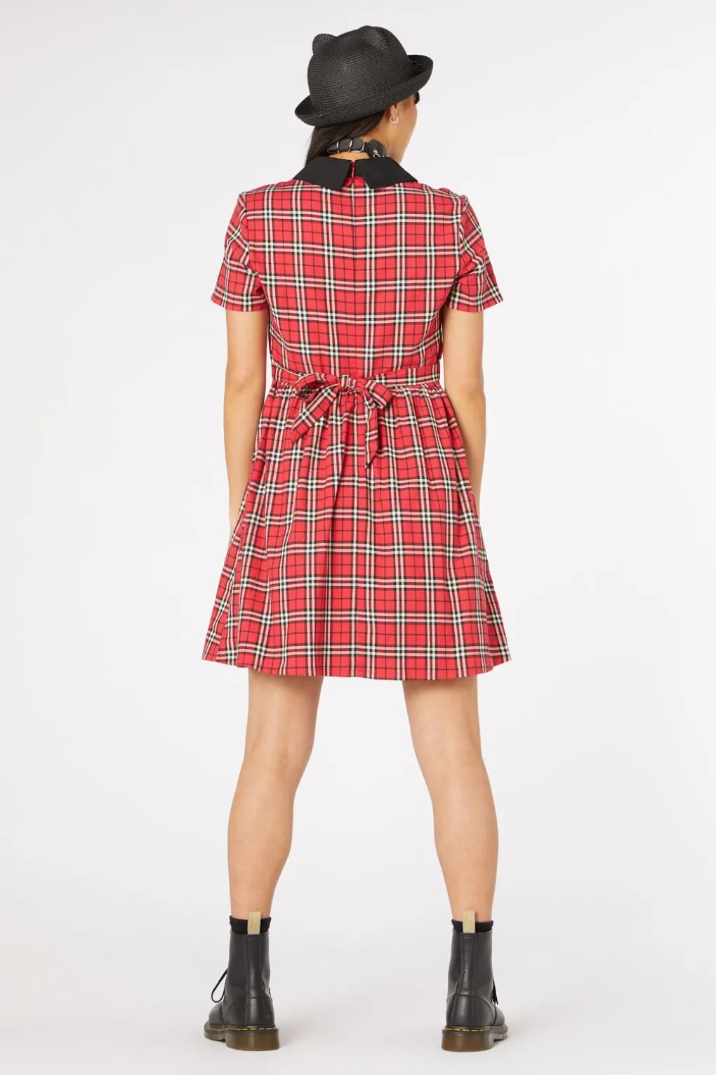 Nah Tartan Shirt Dress