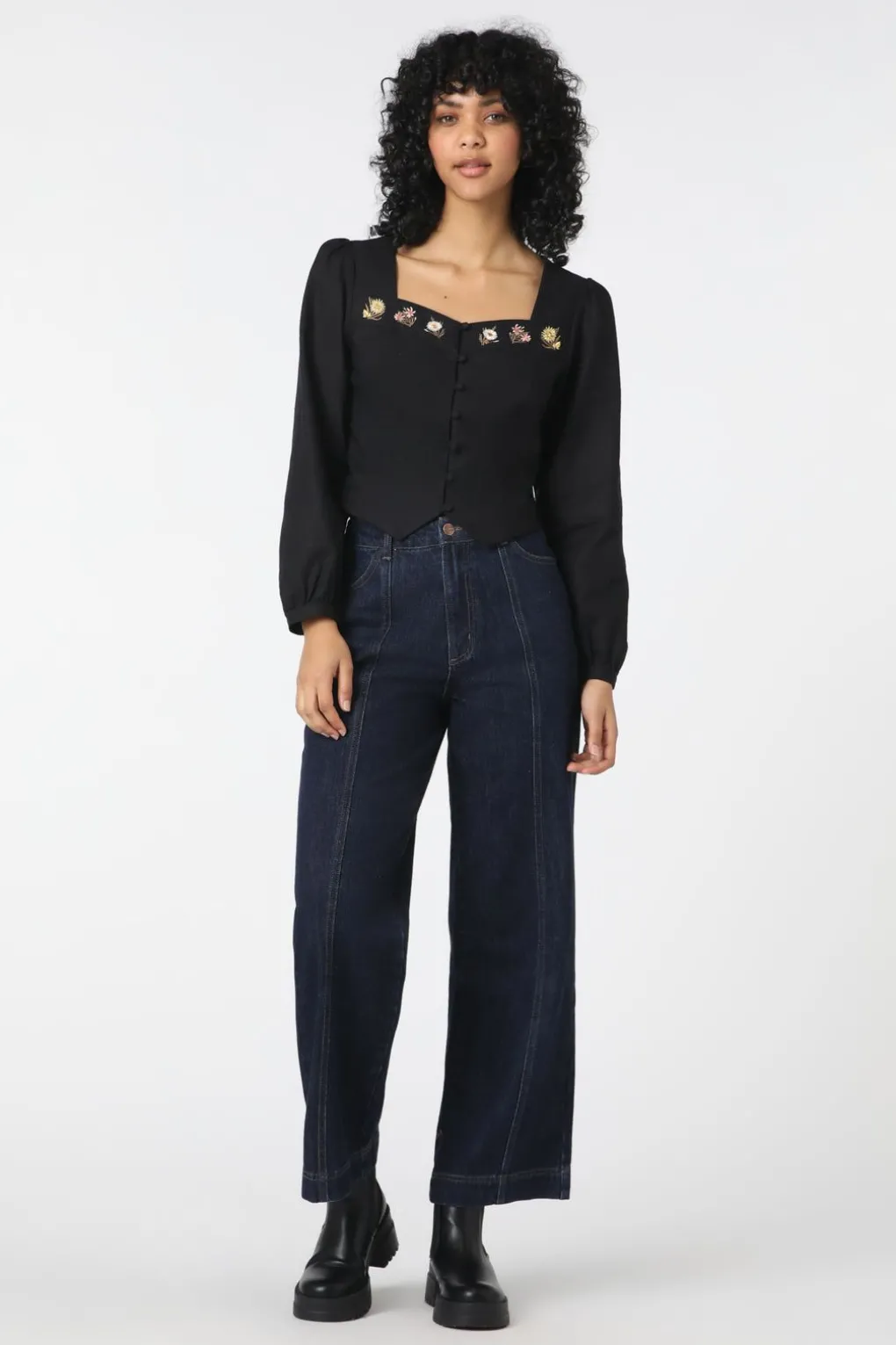 Native Blooms Top