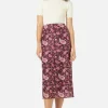 Paisley Mesh Skirt