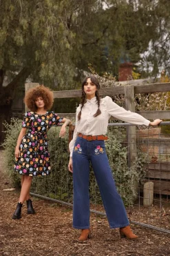 Pansy Patch Jean