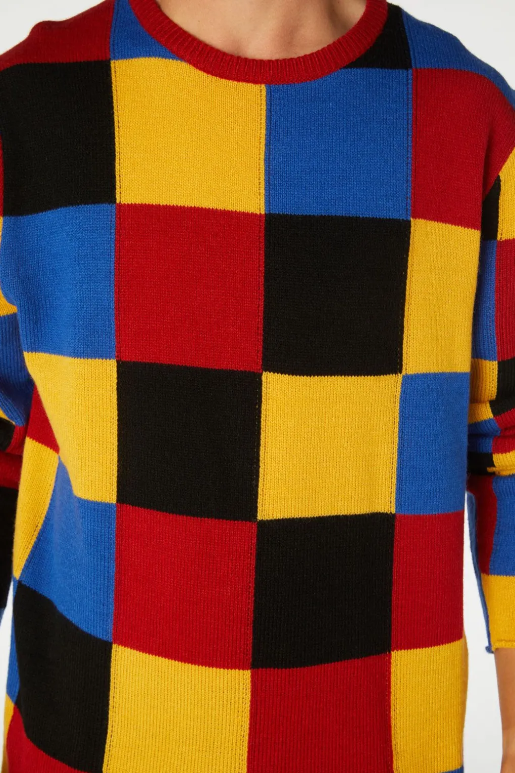 Patch Knit