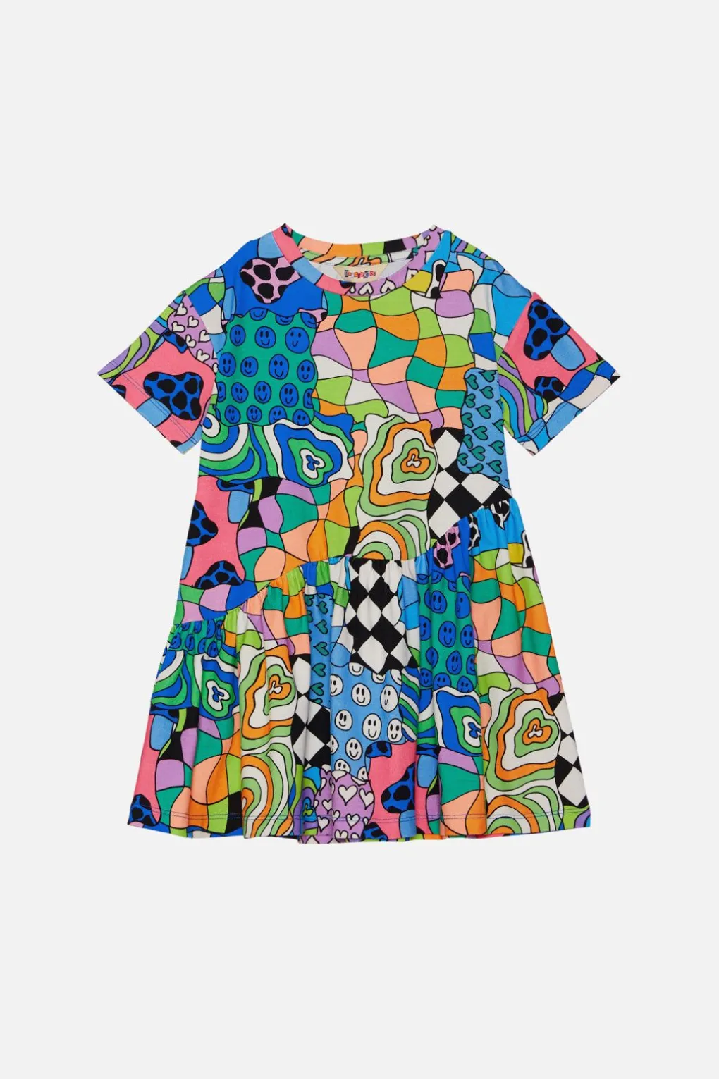 Patched Up Kids Jersey Dress