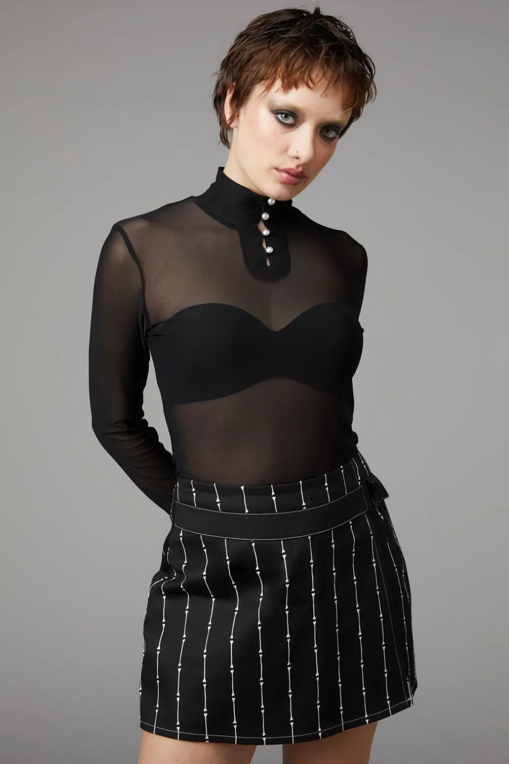 Pearly Button Top