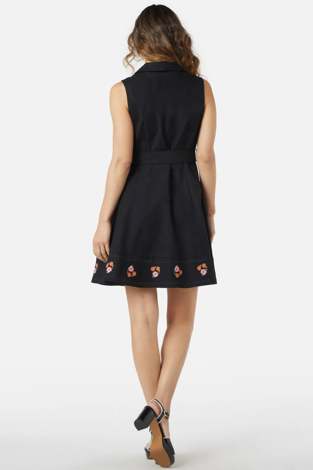 Petal Embroidered Dress