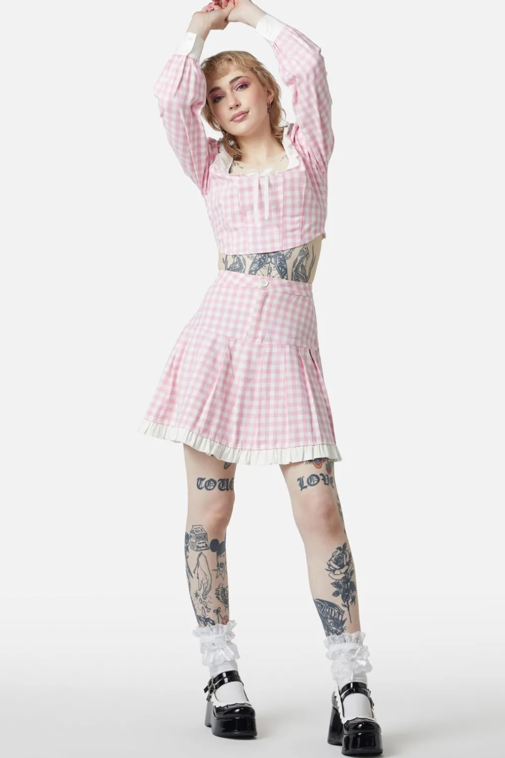 Picnic Party Pleated Skirt