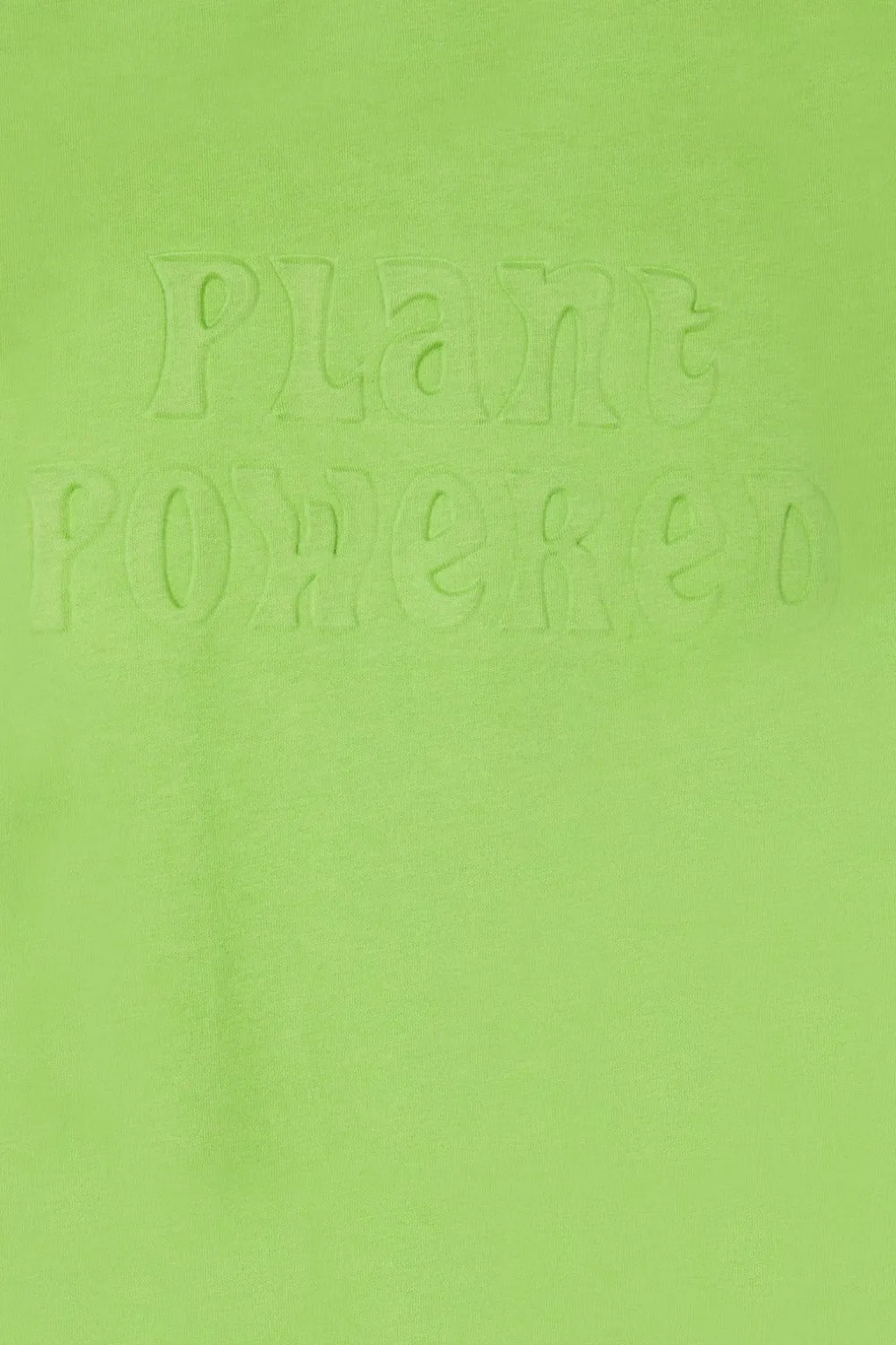Plant Embossed Cotton Tee