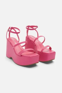 Platform Strappy Heel