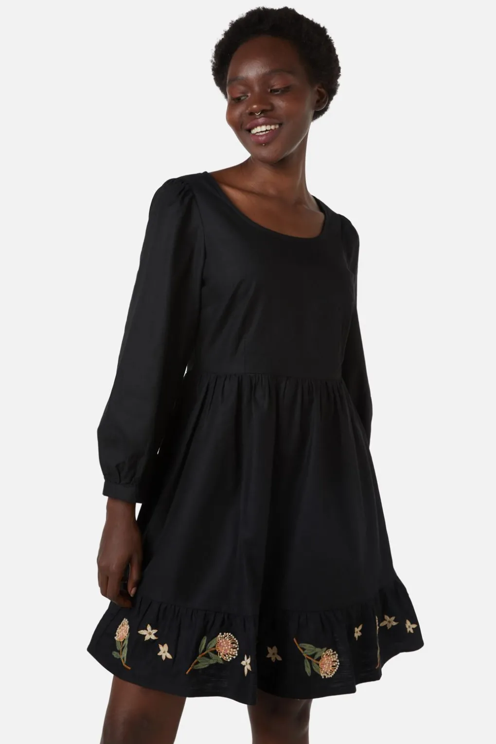 Protea Emb Dress