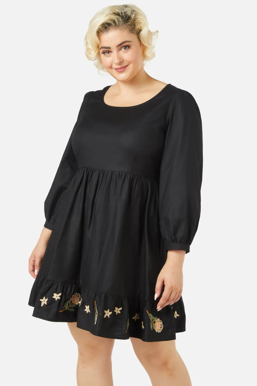 Protea Emb Dress
