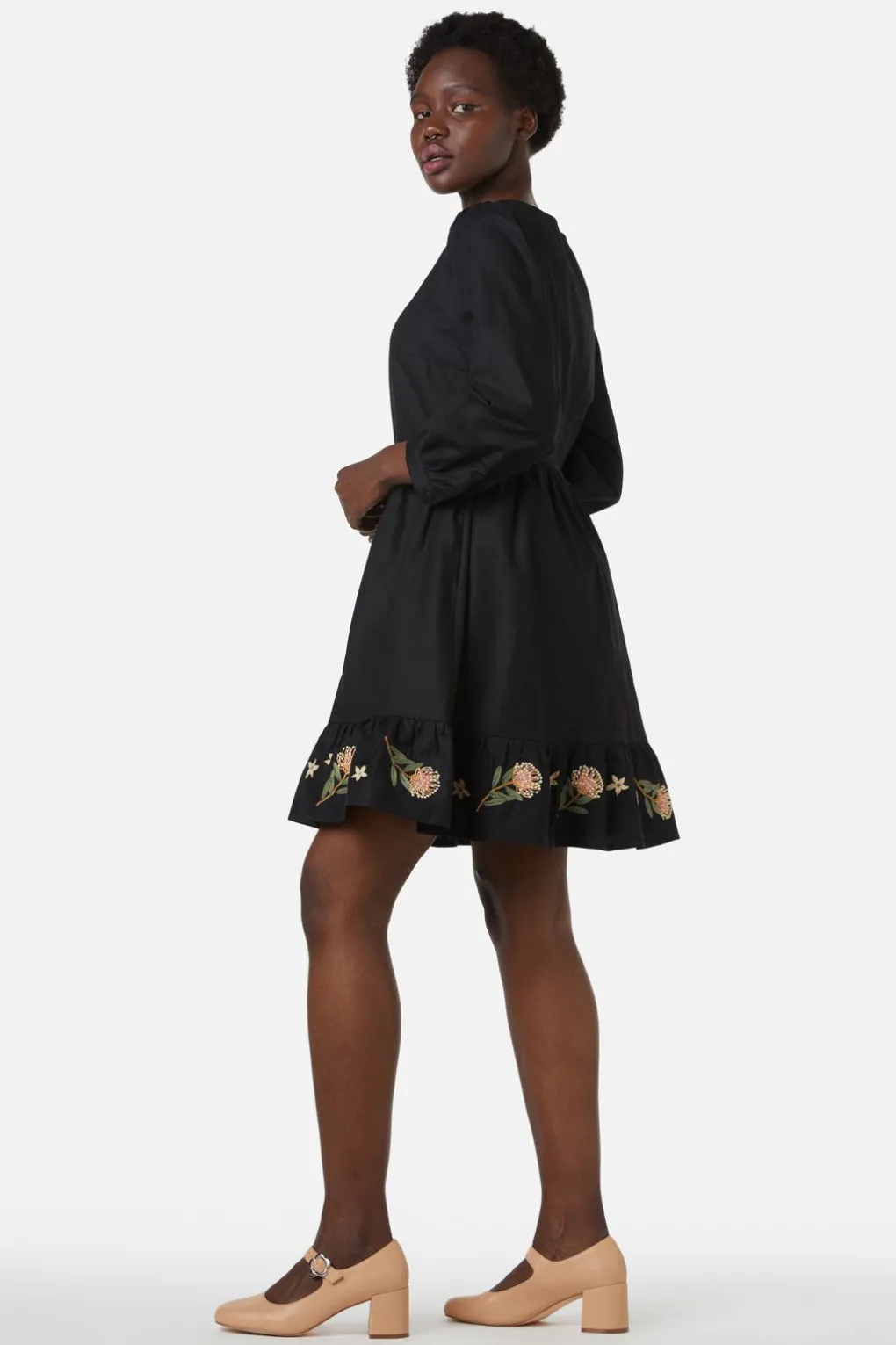 Protea Emb Dress
