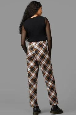 Pumpkin Tartan Pant