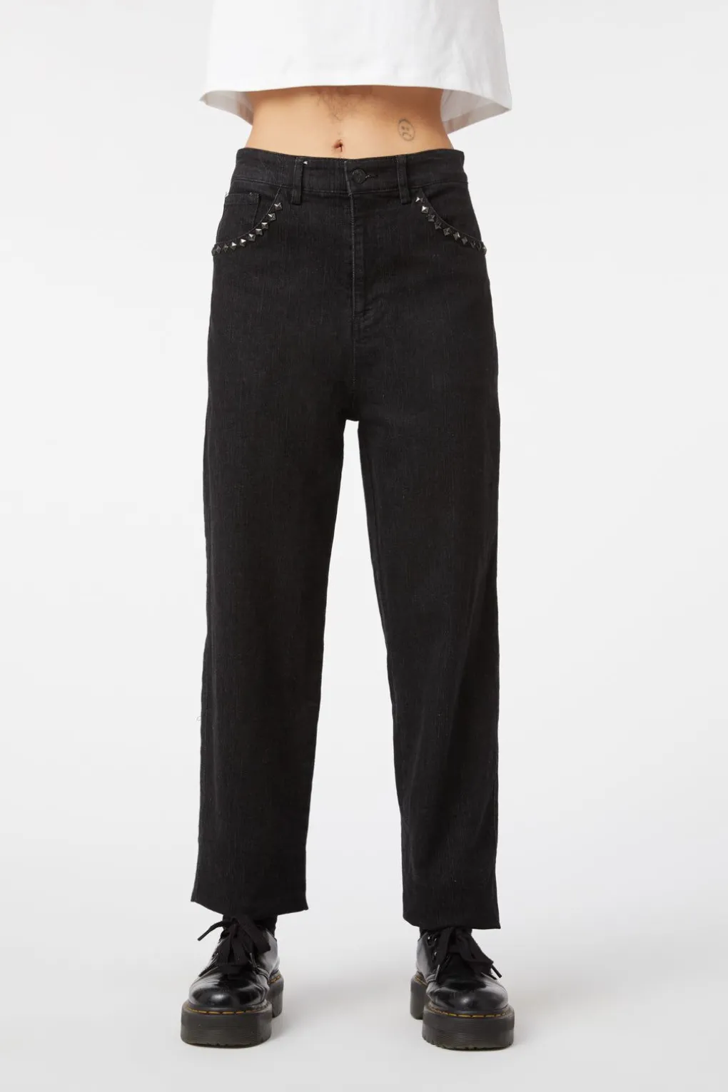 Punk Stud Denim Jeans