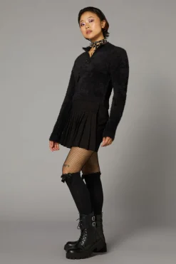 Punk Trim Knit