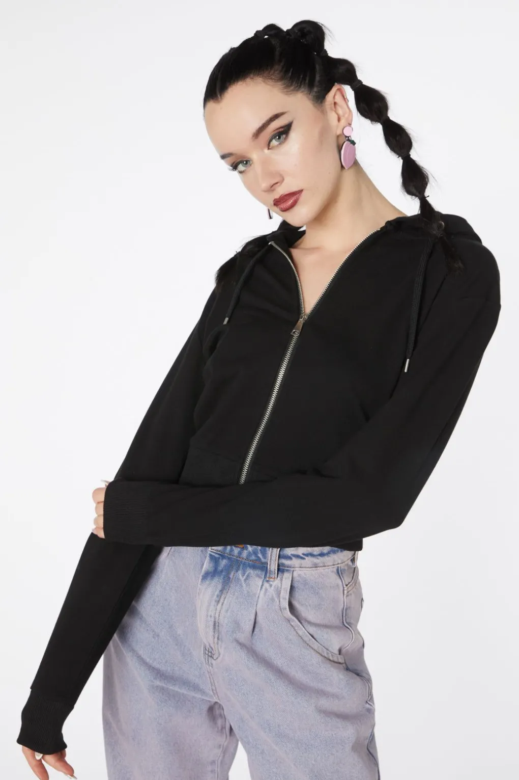 Puppy Boxy Cotton Hoodie