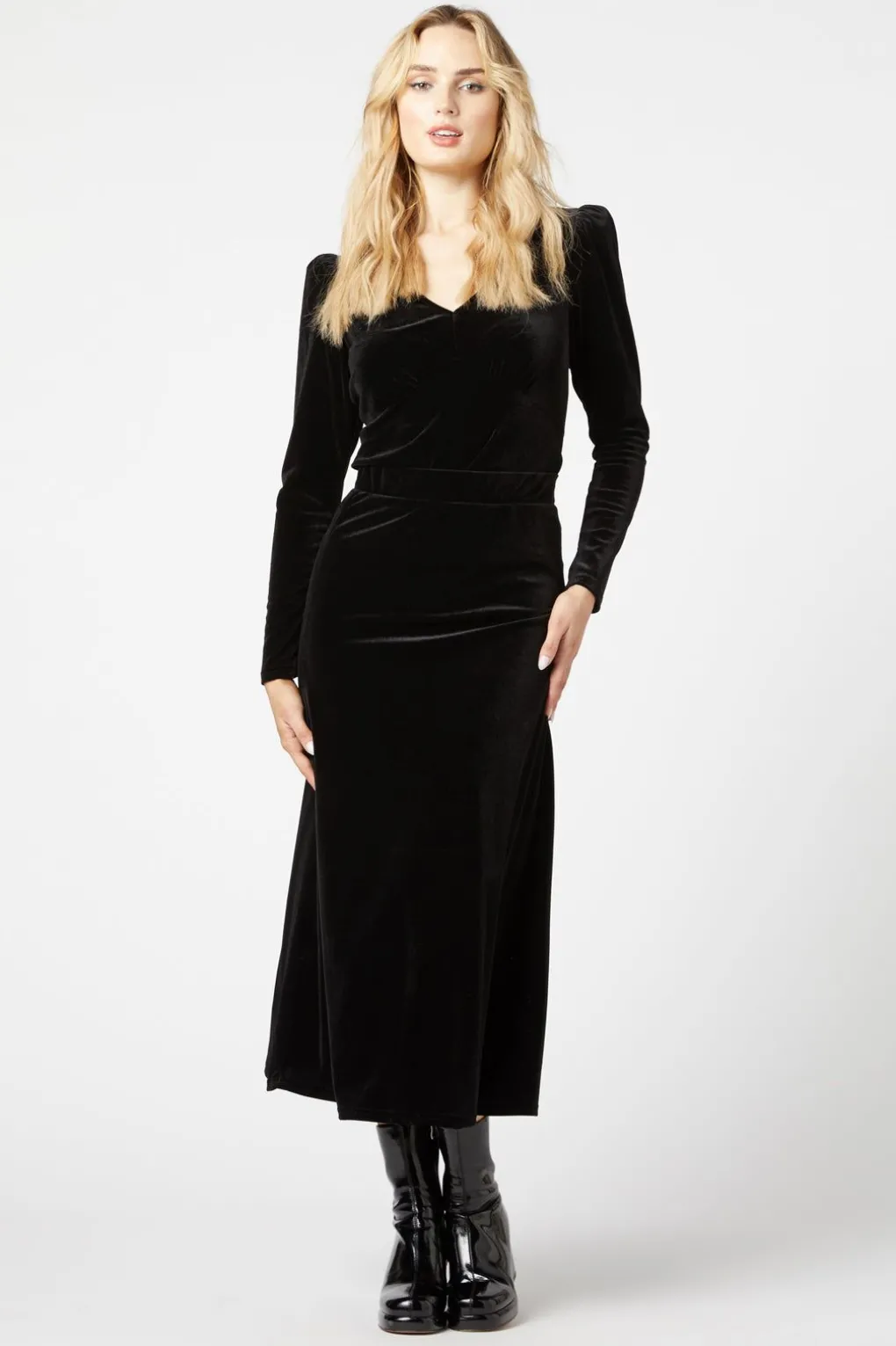 Roxy Velvet Skirt