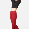 90S Lacing Flare Rib Pant