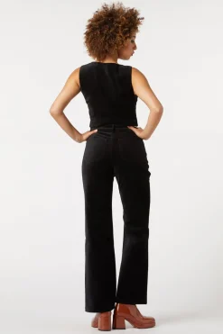 Sadie Velvet Flare Jean