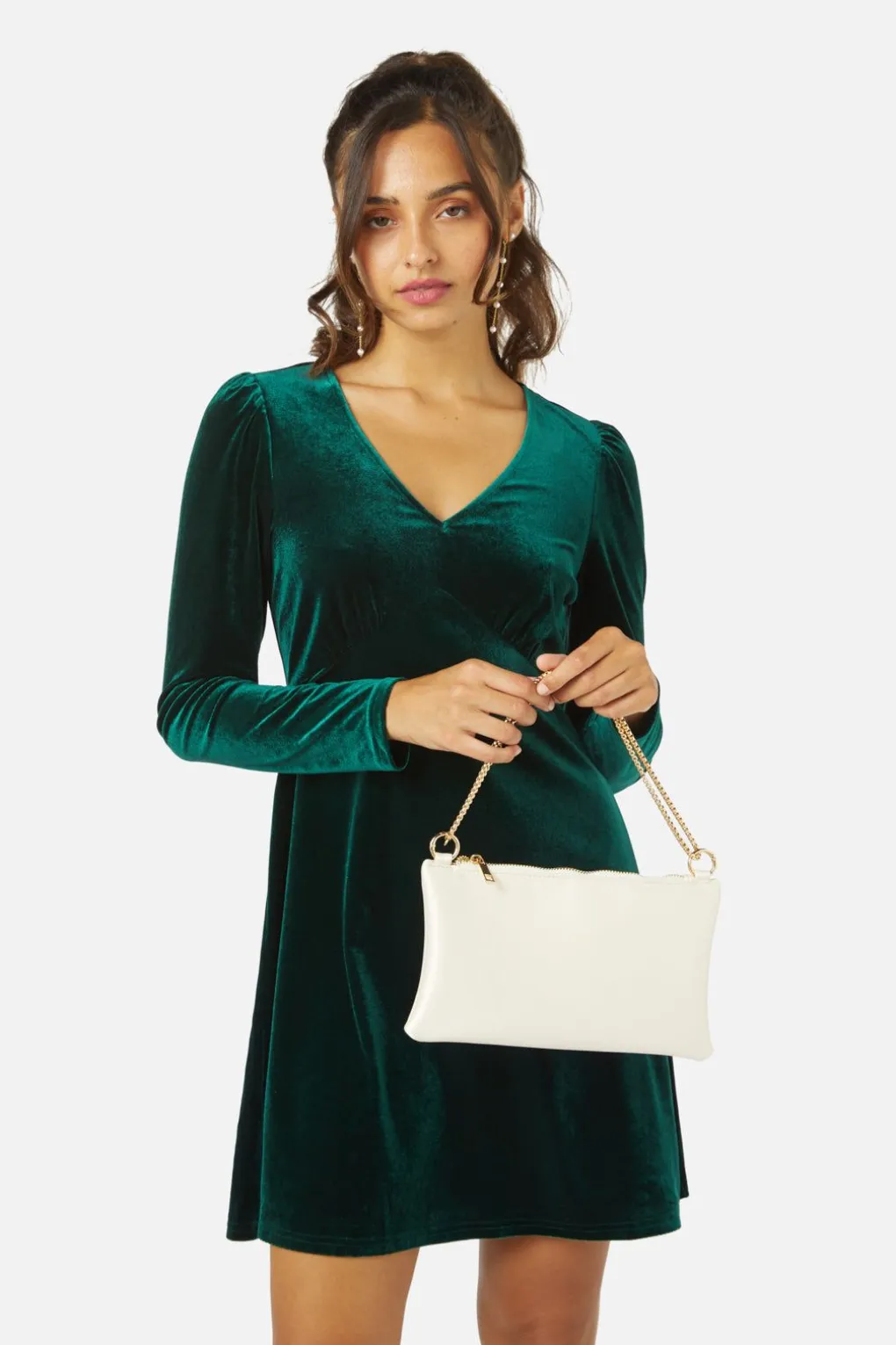 Satin Clutch Bag