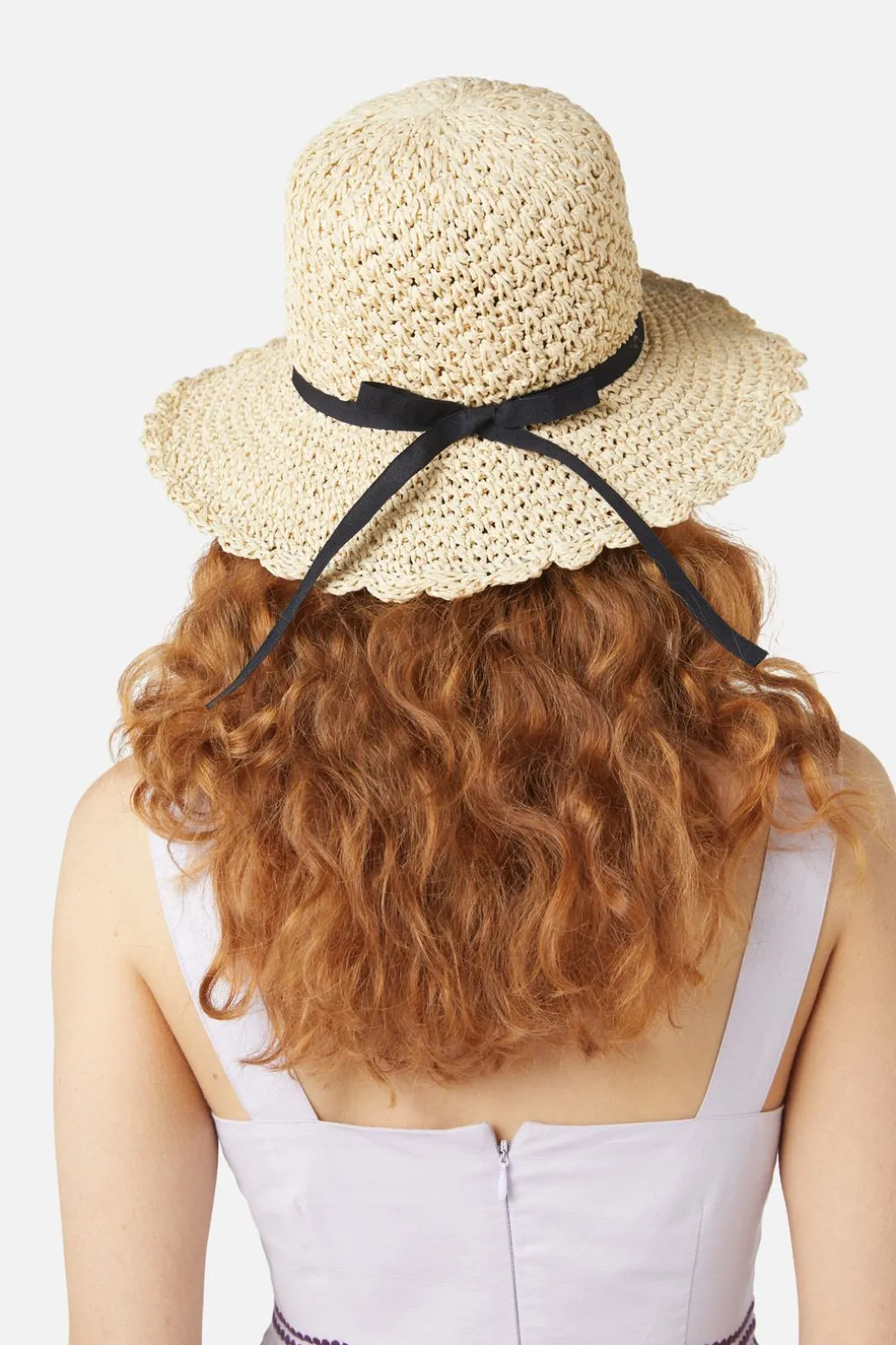Scallop Edge Sun Hat