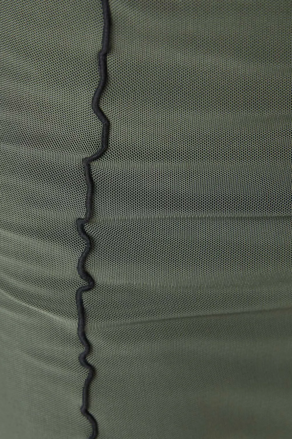 Sheer Mesh Jersey Skort