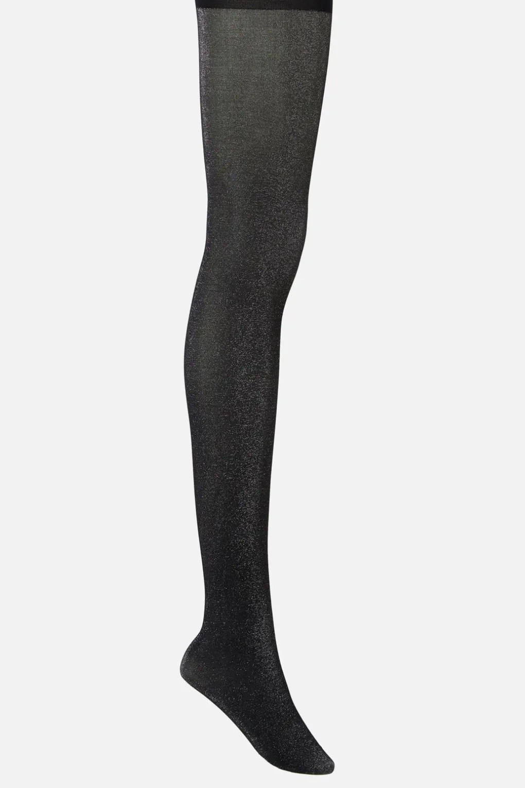 Silver Glitter Tights