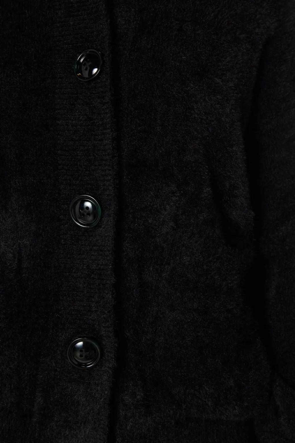 Sisters Collar Fluffy Cardi