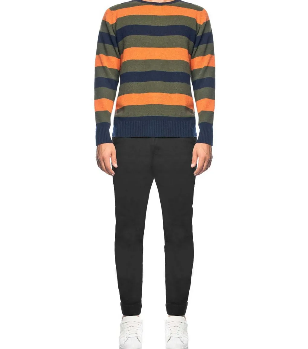 Stripey Raglan Jumper