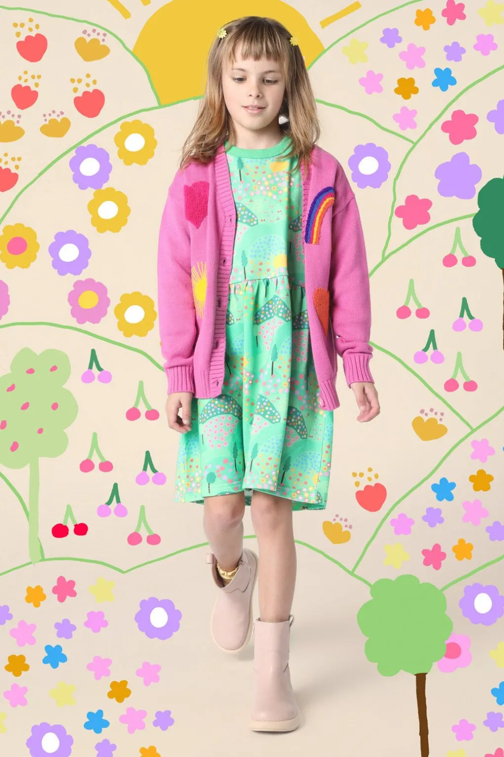 Sunny Side Kids Sweater Dress