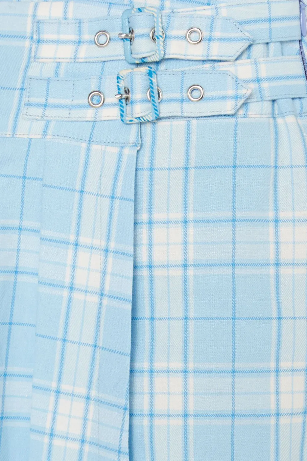 Tartan Mood Pleated Skort
