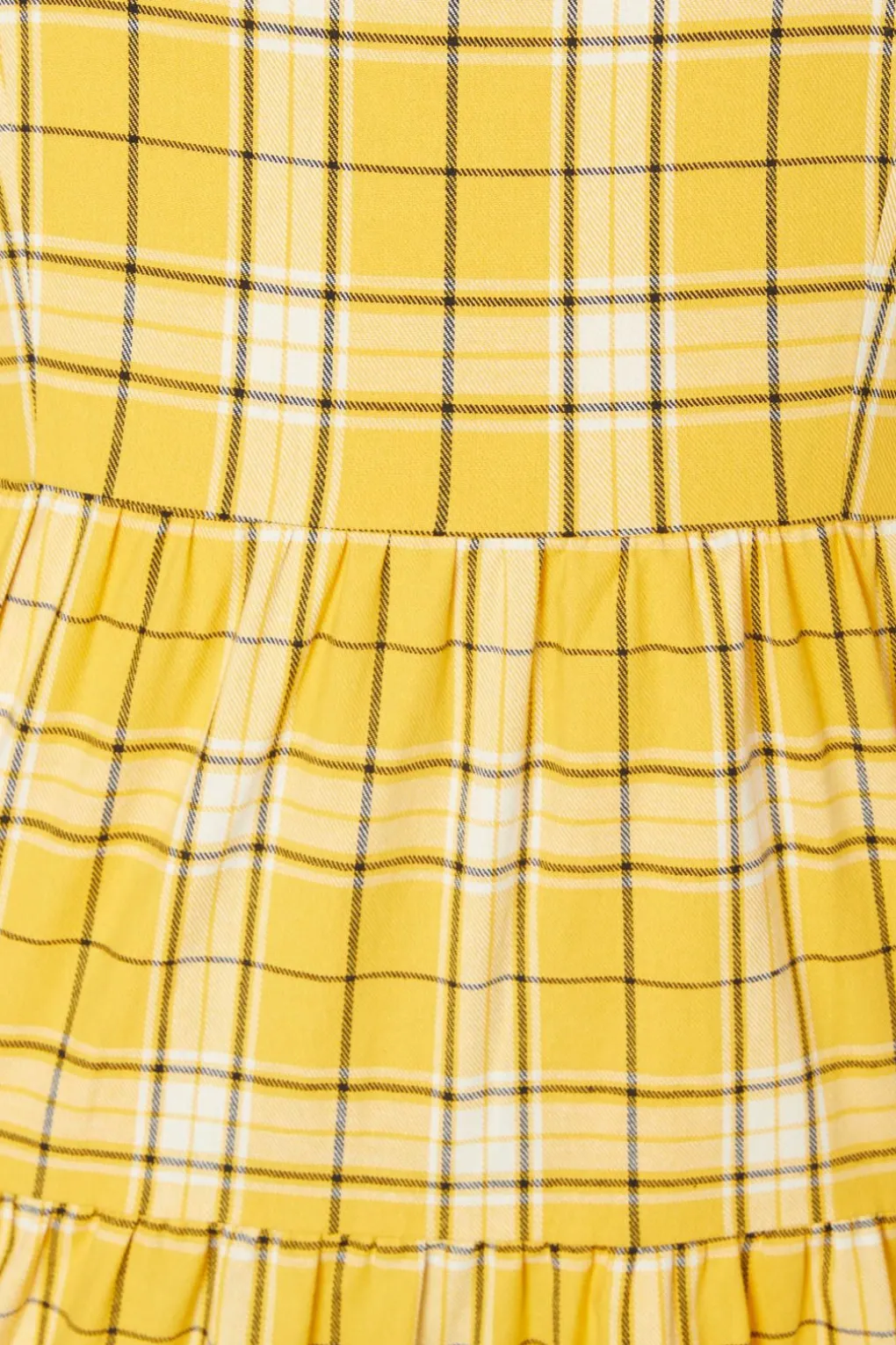 Tartan Mood Ruffle Dress