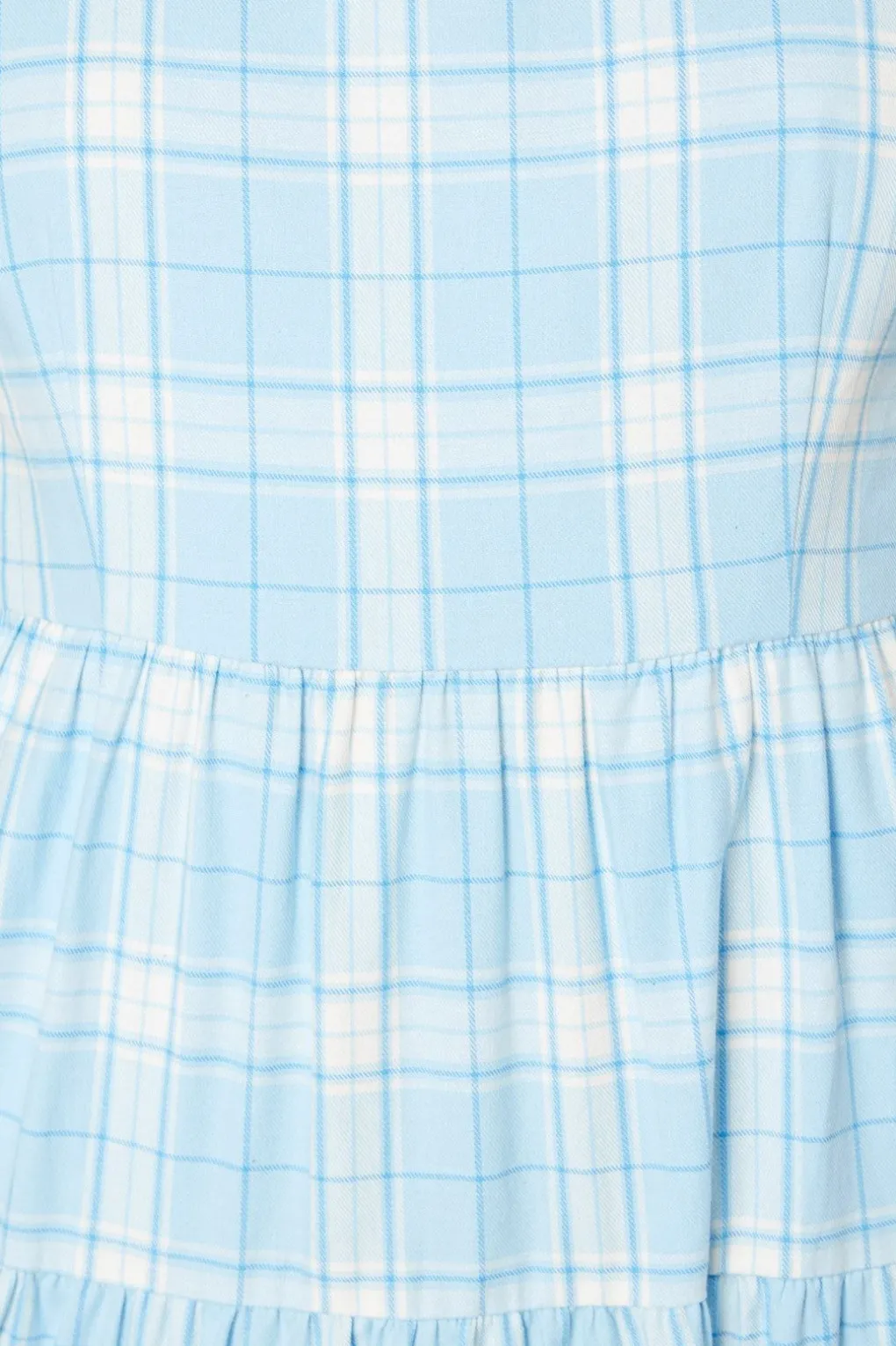 Tartan Mood Ruffle Dress