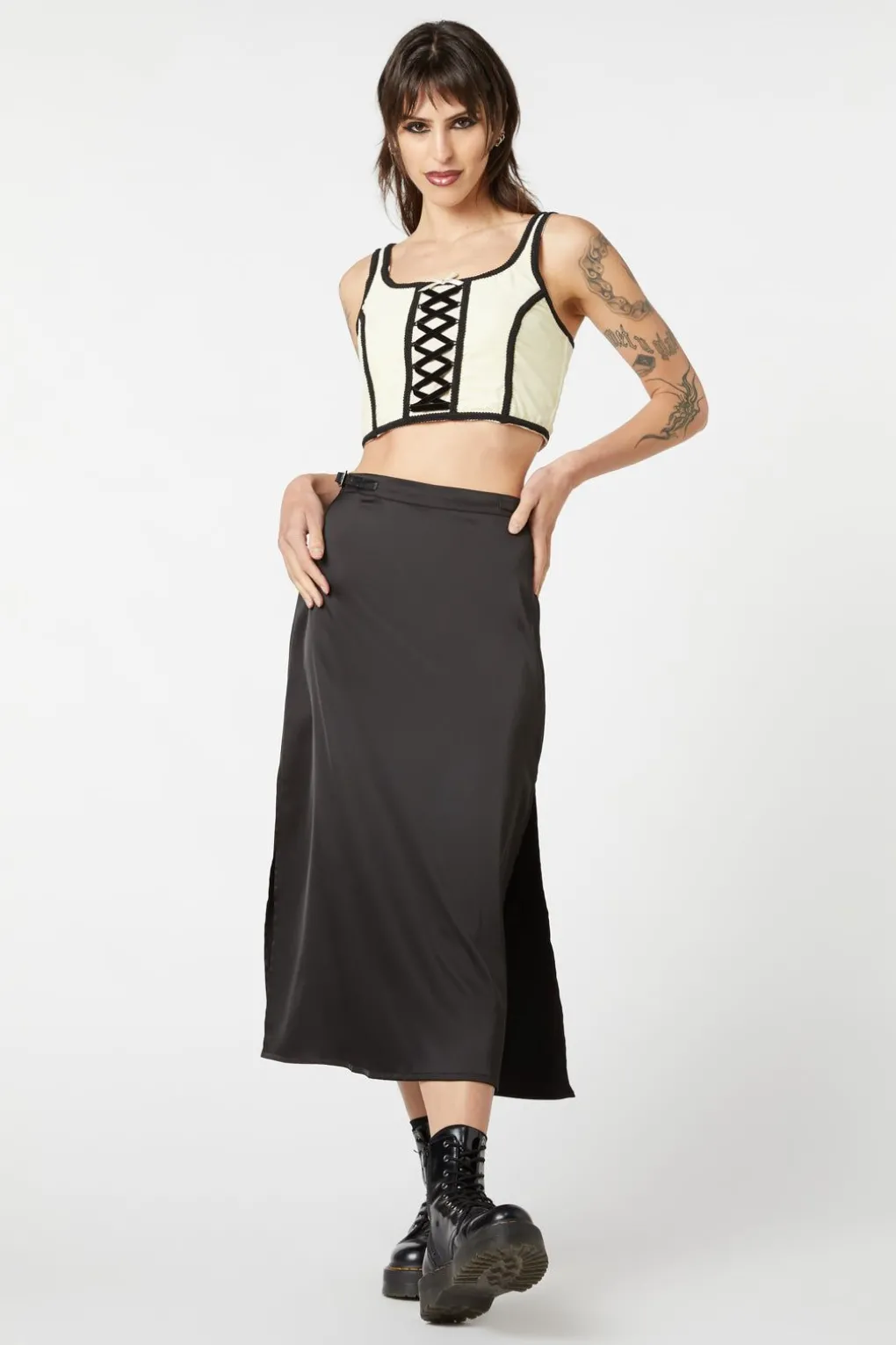 10Th House Velvet Corset