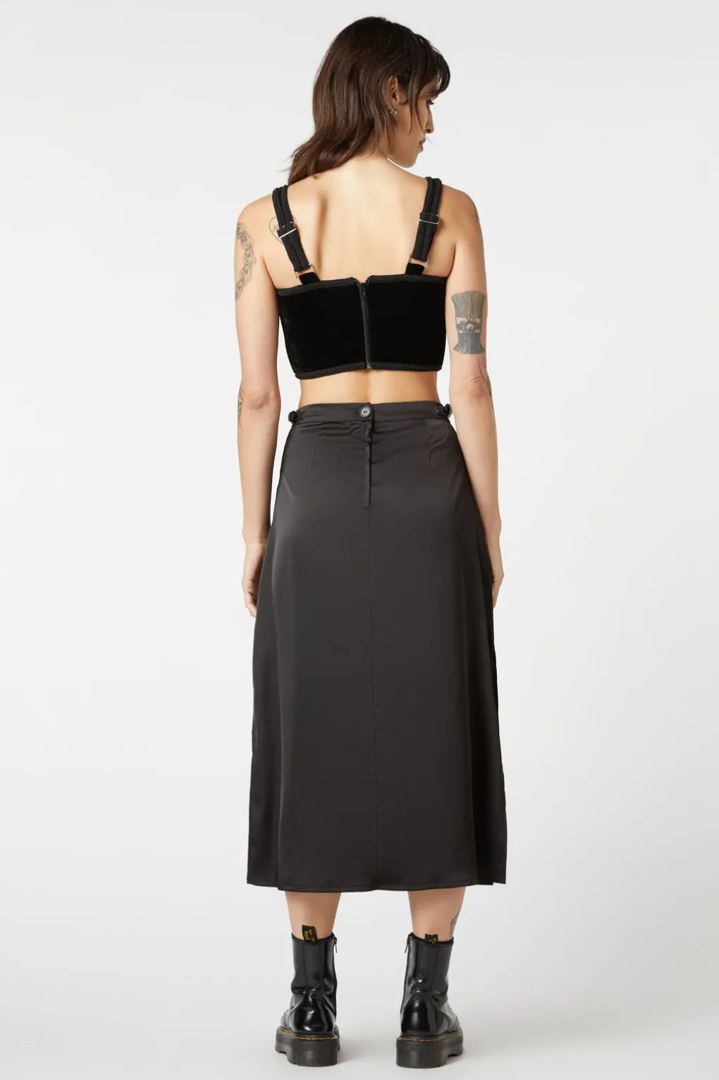 10Th House Velvet Corset