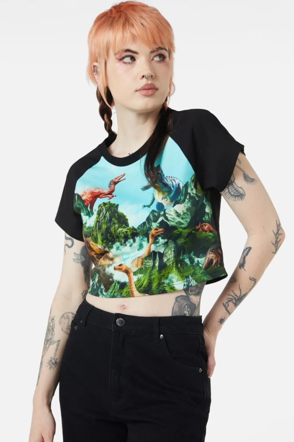 Triassic Scene Baby Tee