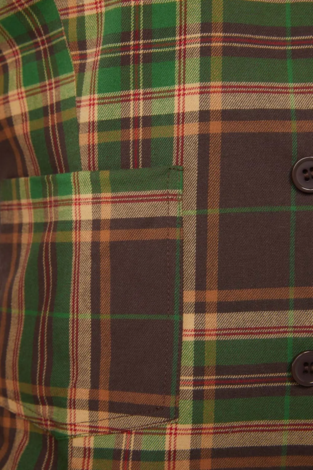 Triassic Tartan Pocket Vest