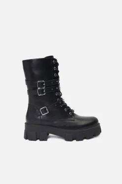 Triple Buckle Boot