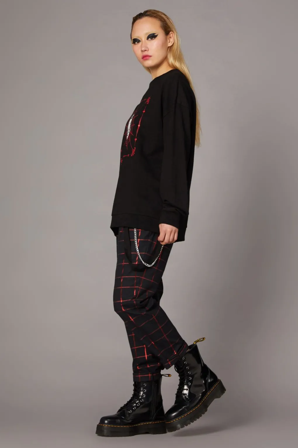 Vampire Print Sweater