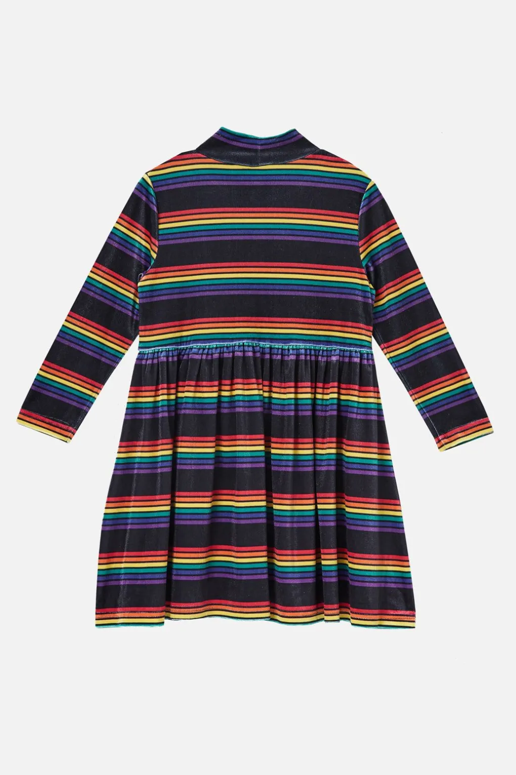 Velour Kids Rainbow Skater Dress