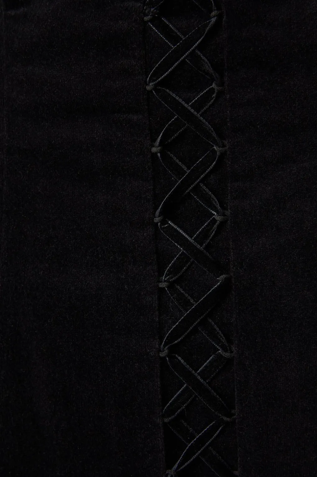 Velvet Underbust Dress