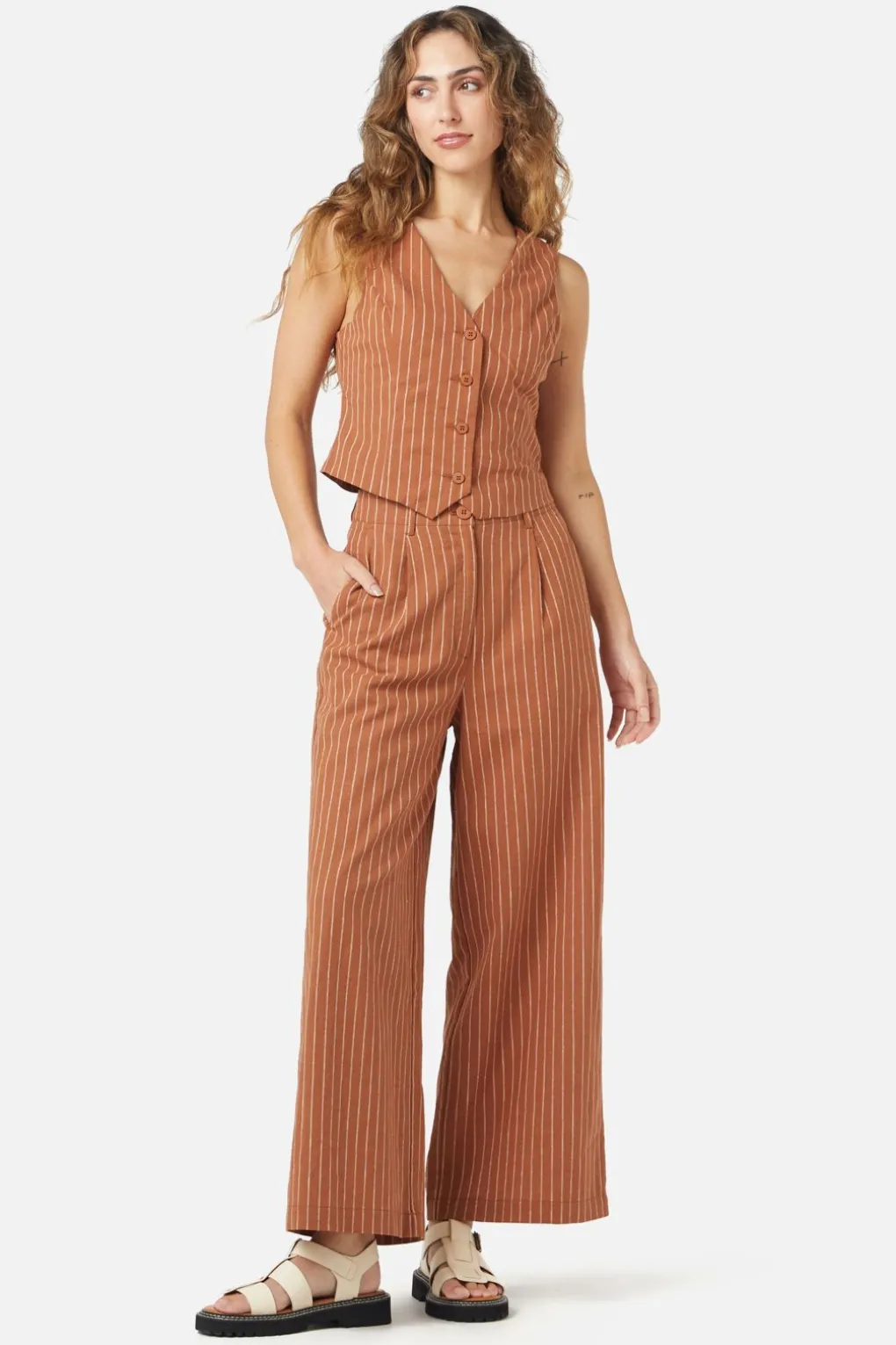 Walter Stripe Vest