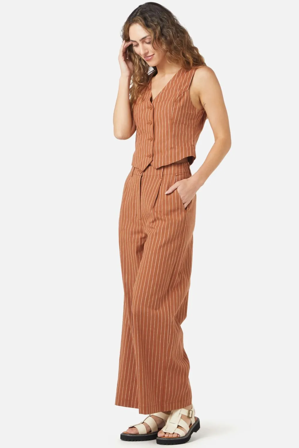 Walter Stripe Vest